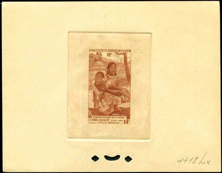 Polinesia_Oceanie_1953_Yvert_PA30-Scott_C21_red_1413_Lx