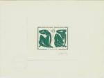 France_1961_Yvert_1320-Scott_1016_dark-green_b