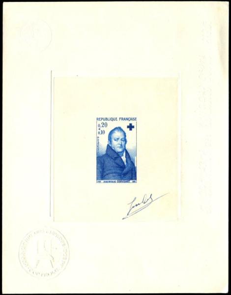 France_1964_Yvert_1433-Scott_B385_blue_cb