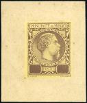 Monaco_1885_Yvert_1-Scott_1_etat_dark-brown_on_yellow_typo