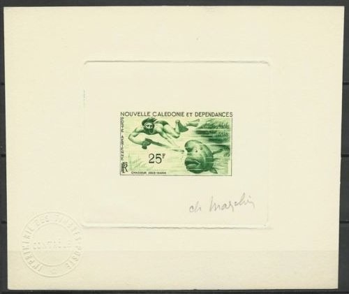 N_Caledonia_1962_Yvert_PA69-Scott_C31_green_ab