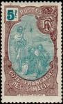 Somali_Coast_1909_Yvert_82-Scott_79_typo