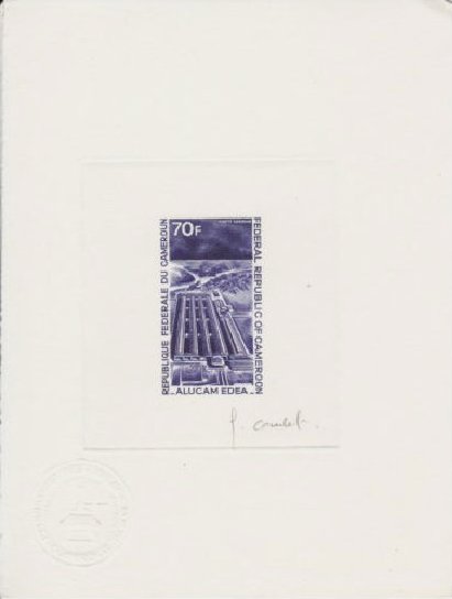 Cameroun_1971_Yvert_PA177-Scott_C162_violet-blue_c