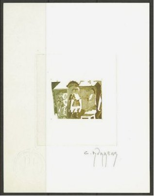 France_1969_Yvert_1588-Scott_1238_negative_olive-green