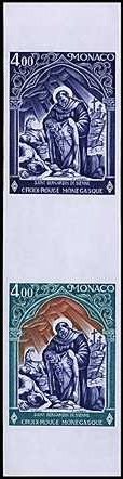 Monaco_1975_Yvert_1005-Scott_905_pair