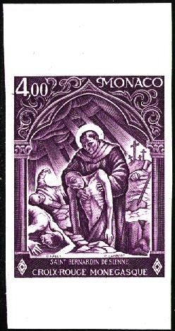 Monaco_1975_Yvert_1005-Scott_905_violet