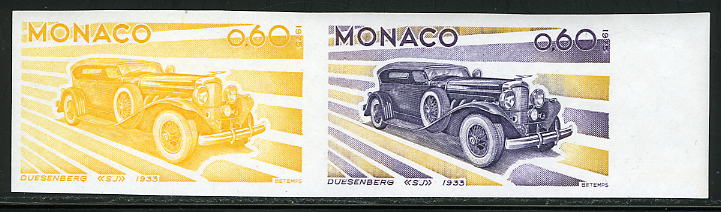 Monaco_1975_Yvert_1023-Scott_985_pair