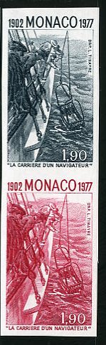 Monaco_1977_Yvert_1091-Scott_1057_pair_b