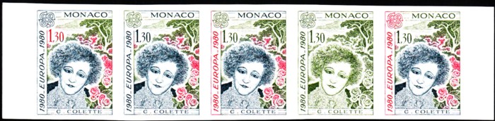 Monaco_1980_Yvert_1224-Scott_1227_five