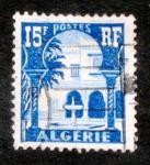 Algeria_1954_Yvert_314-Scott_258_15f_Musee_du_Bardo_a_IS