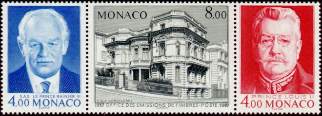 Monaco_1987_Yvert_1564A-Scott_1607a-c