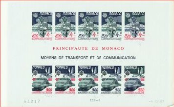 Monaco_1987_Yvert_BF41-Scott_full_sheet