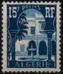 Algeria_1954_Yvert_314-Scott_258_15f_Musee_du_Bardo_b_IS