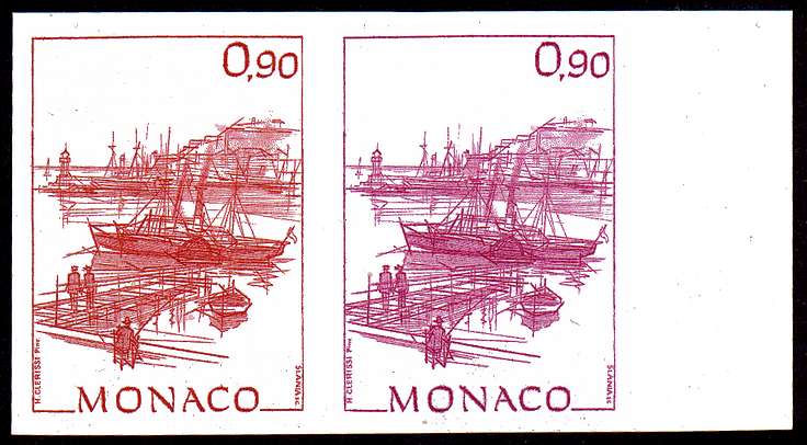 Monaco_1986_Yvert_1514-Scott_1520_pair