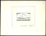 St_Pierre_1956_Yvert_PA23a-Scott_C20_unadopted_plane_1er_etat_blue_ab_AP