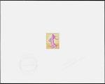 France_1960_Yvert_1233-Scott_941_orange_+_lilac_typo