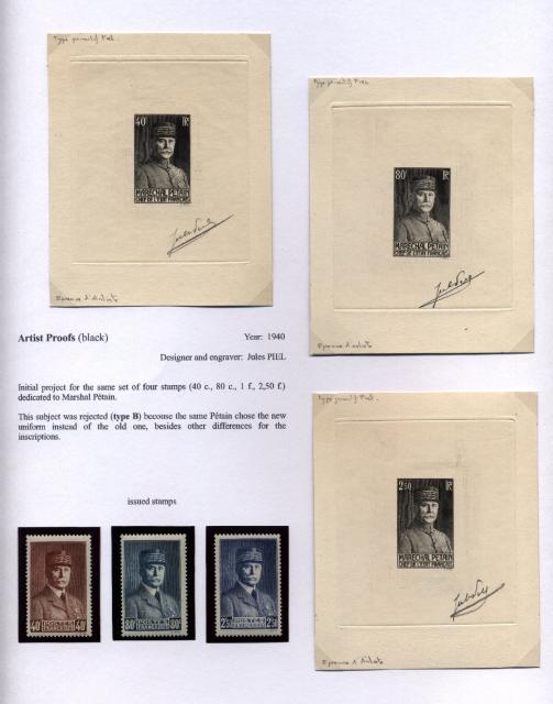pag 045 Pétain 40c 80c 2f50