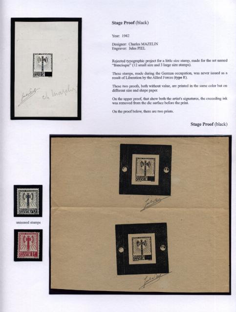 pag 055 Francisque Courrier Officiel typo a