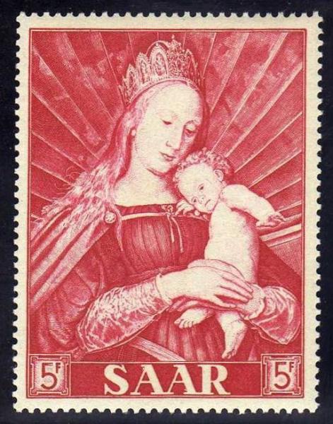 Saar_1954_Yvert_331-Scott_250