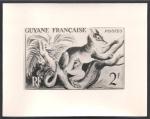 Fr_Guyana_1947_Yvert_207b-Scott_198_unadopted_2f_Sarrigue_PHOTO-MAQ