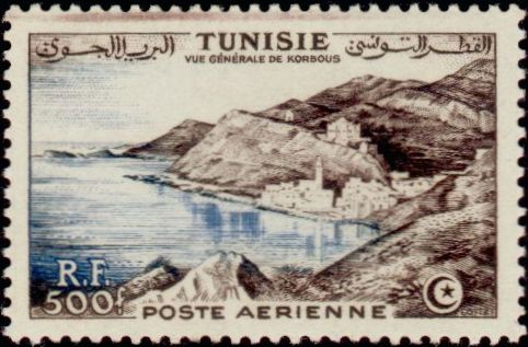 Tunisia_1953_Yvert_PA18-Scott_C19