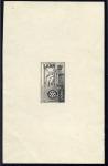 Saar_1955_Yvert_340a-Scott_254_unissued_in_TD_Rotary_International_2eme_etat_black_gummed_ESS