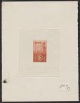 Saar_1955_Yvert_340a-Scott_254_unissued_in_TD_Rotary_International_brown-orange_a_AP