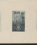 Saar_1955_Yvert_340a-Scott_254_unissued_in_TD_Rotary_International_dark-grey-green_gummed_a_ESS
