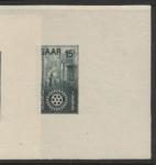 Saar_1955_Yvert_340a-Scott_254_unissued_in_TD_Rotary_International_dark-grey-green_gummed_b_ESS