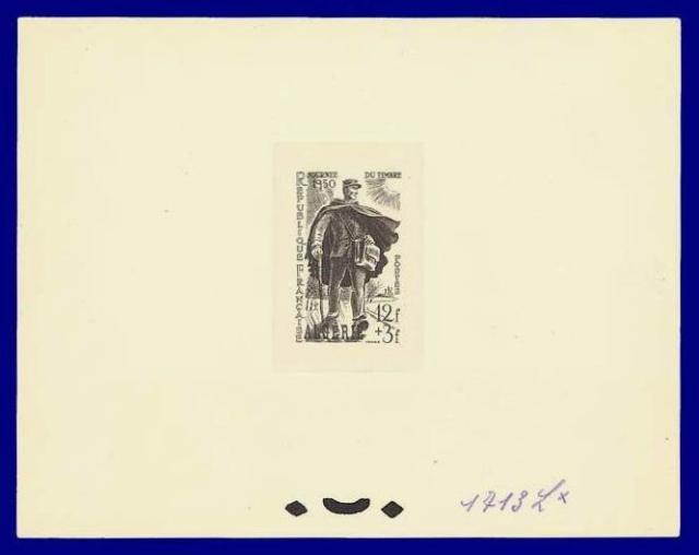 Algeria_1950_Yvert_282a-Scott_B58_unadopted_overprint_Postman_brown_1713_Lx_CP