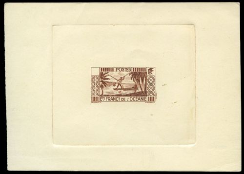 Polinesia_Oceanie_1934_Yvert_84a-Scott_80_unissued_TD_fisherman_etat_brown_AP