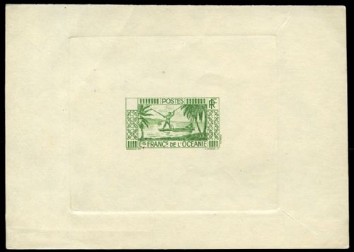 Polinesia_Oceanie_1934_Yvert_84a-Scott_80_unissued_TD_fisherman_etat_green_AP