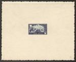 Tunisia_1928_Yvert_147a-Scott_unissued_without_inscription_Camel_Car_etat_blue_AP