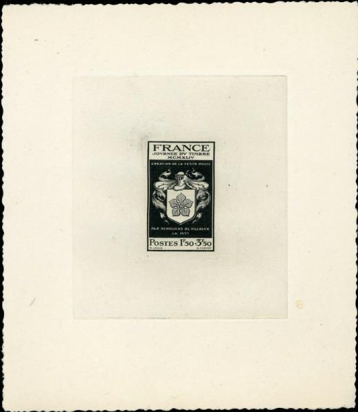 France_1944_Yvert_668-Scott_B190_black_a