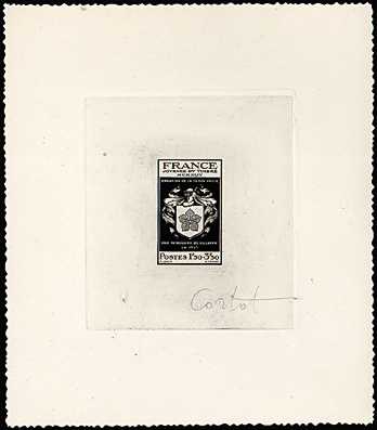 France_1944_Yvert_668-Scott_B190_black_c