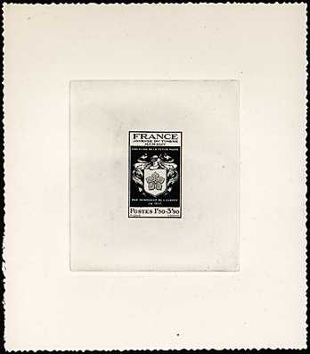 France_1944_Yvert_668-Scott_B190_black_d