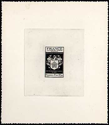 France_1944_Yvert_668-Scott_B190_black_e