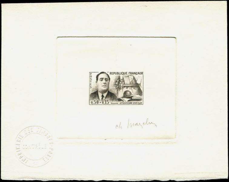 France_1961_Yvert_1300-Scott_B355_black