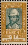 Gabon_1930_Yvert_Taxe_20-Scott_typo