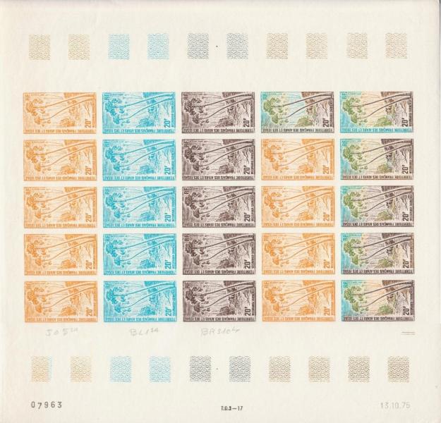 Afars_1975_Yvert_415-Scott_421_full_sheet_e
