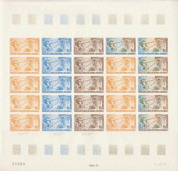 Afars_1975_Yvert_415-Scott_421_full_sheet_f