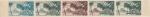 Polinesia_Oceanie_1955_Yvert_PA32-Scott_C23_five_e
