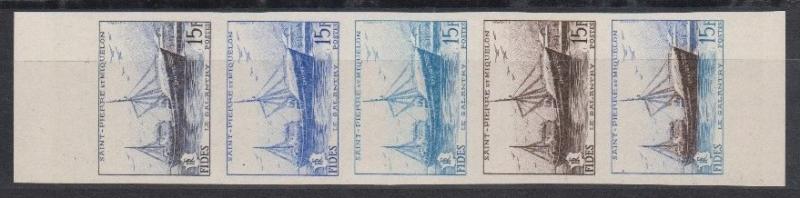 St_Pierre_1955_Yvert_352-Scott_350_five_w