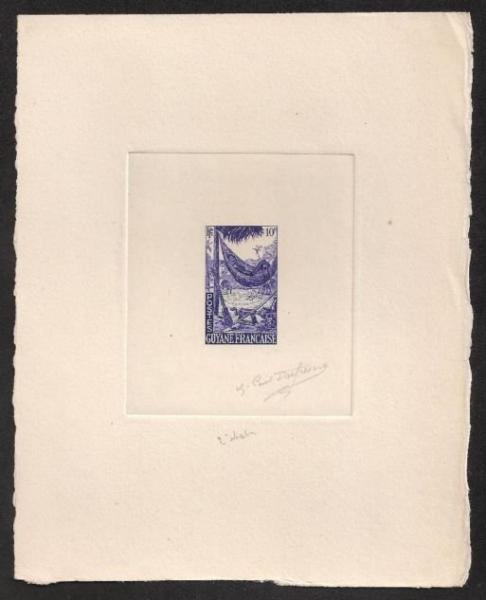 Fr_Guyana_1947_Yvert_201-Scott_192_blue-violet