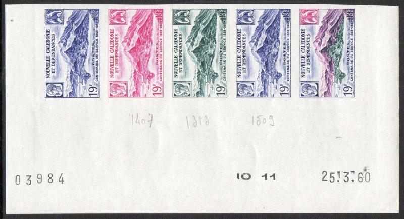 N_Caledonia_1960_Yvert_300-Scott_316_five_f