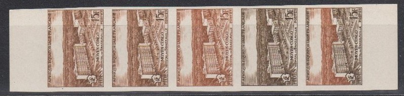 Fr_Equat_Africa_1956_Yvert_234-Scott_191_five_g