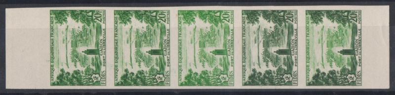 Fr_Equat_Africa_1956_Yvert_235-Scott_192_five_e
