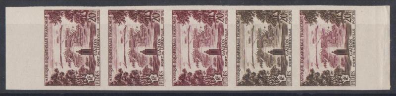 Fr_Equat_Africa_1956_Yvert_235-Scott_192_five_n