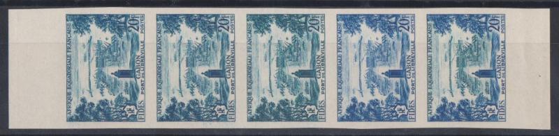 Fr_Equat_Africa_1956_Yvert_235-Scott_192_five_o