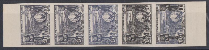 Fr_Equat_Africa_1956_Yvert_233-Scott_190_five_l